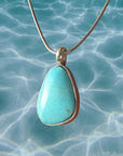 Sleeping Beauty Turquoise Drop Necklace
