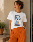 Retrato - Women's Relaxed Cotton T-Shirt
