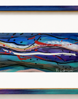 Untitled Acrylic & Mixed Media on Paper 10 × 5.5 inches