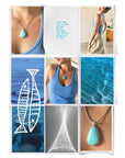 Sleeping Beauty Turquoise Drop Necklace