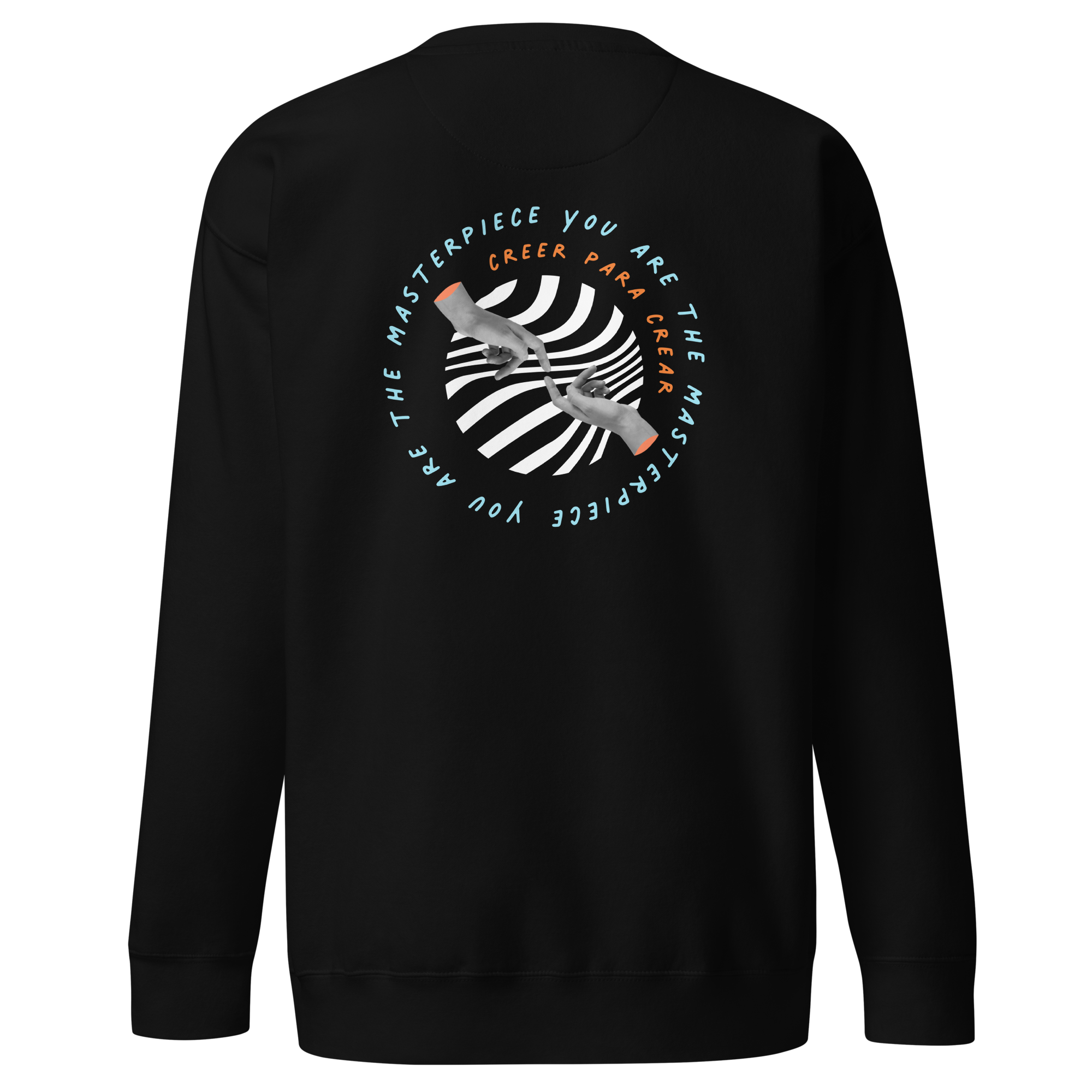La obra de arte eres tú. Premium Sweatshirt